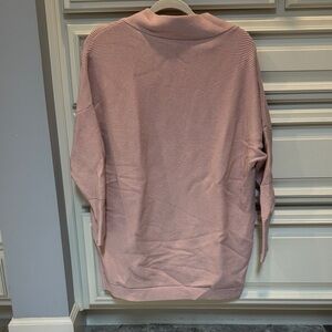 Anrabess Pink Mockneck Sweater